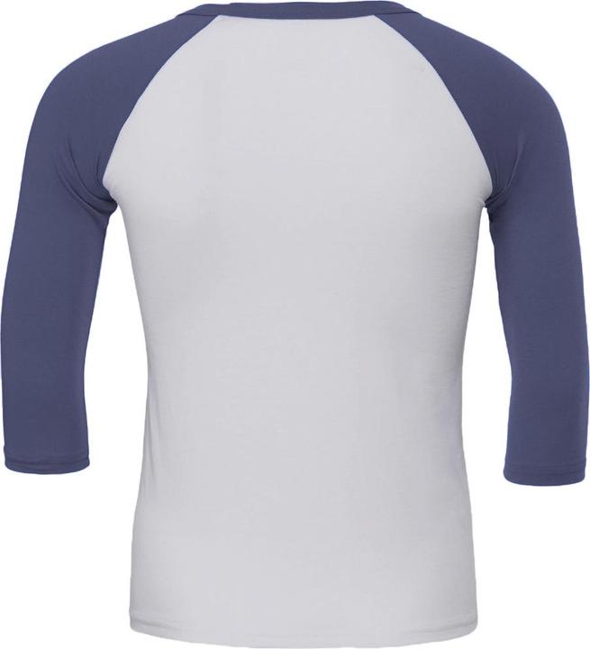 Actual product image Bella Canvas Canvas Baseball TShirt 34 sleeves (XS)