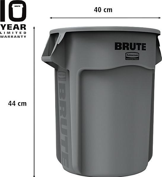 Produktbild Rubbermaid Universalcontainer, rund (37 l)
