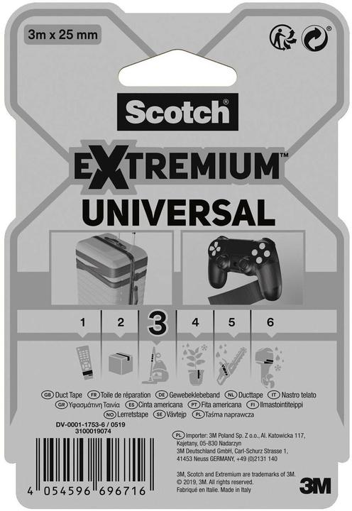 Actual product image Scotch extremium universal (25 mm)