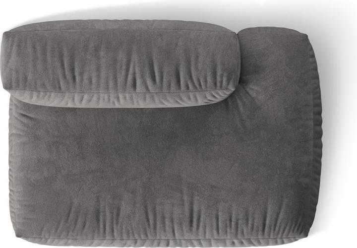 Actual product image Micadoni Modular Right Open Corner Sofa, "Martina", 1 Seat, 133x106x75 Made in Europe (2 person sofa)