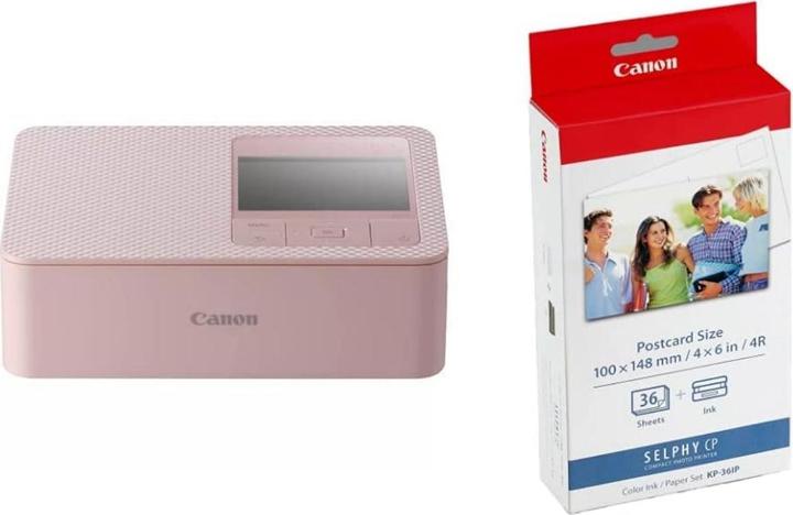 Produktbild Canon Selphy CP1500 Pink + KP-36IP (Thermotransfer, Farbe)