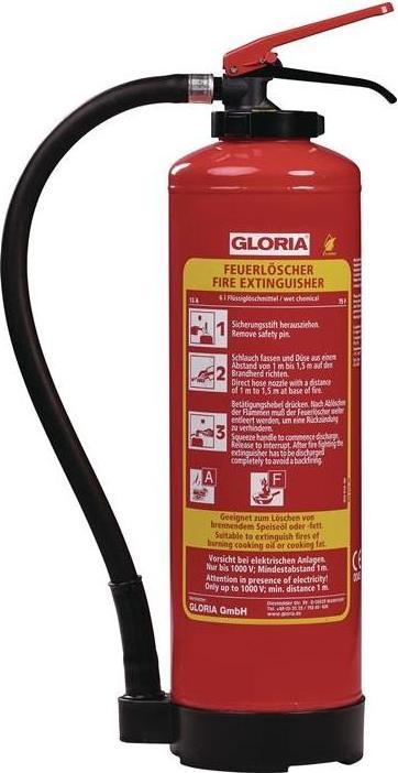 Actual product image Magni Rechargeable grease fire extinguisher 6 litre FA 6 EASY fluorine-free (A)