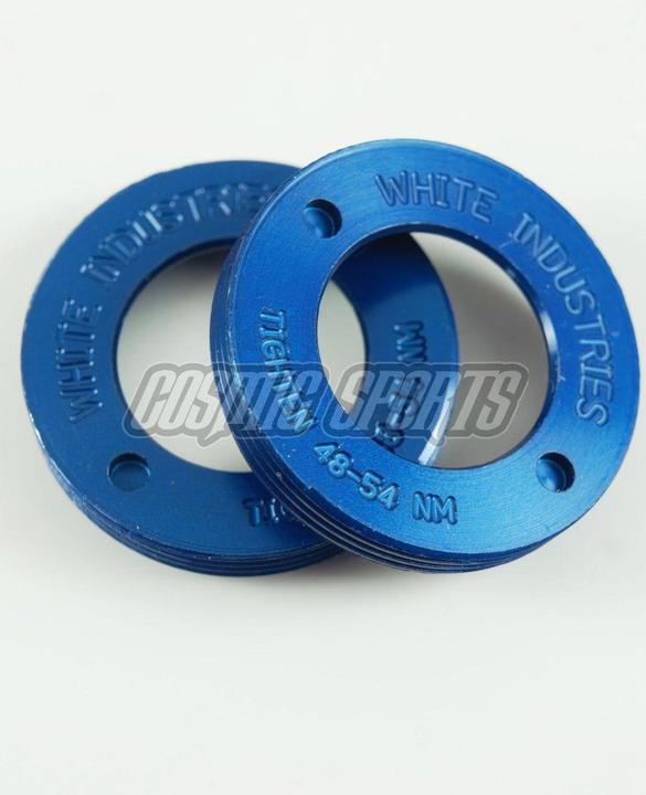 White Industries Tappi per estrattori MR30, coppia, blu