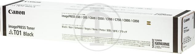 Image du produit Canon Toner noir T01 ImagePress C750 56'000 p. (CF)