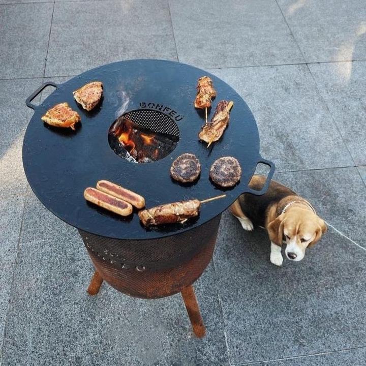 Image du produit Bonfeu BonVes 34 Corbeille à feu Grille (34 cm)