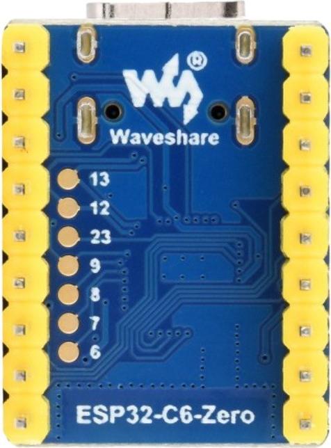 Immagine prodotto WaveShare Scheda di sviluppo ESP32-C6 Zero Mini con header