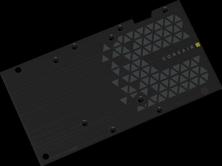 Actual product image Corsair Hydro X Series XG7 RGB 3080 FE GPU Water Block - Acrylic + Nickel