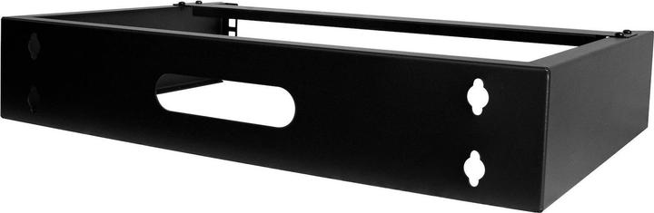 Immagine prodotto StarTech com 2HE Wandmontage Netzwerkschrank klein - 19 Zoll Patchhalter/Rackschrank - Industriegehä (2 HE, Rack da 19 pollici)