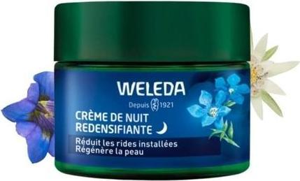 Produktbild Weleda Rückfettende Nachtcreme Blauer Enzian und Edelweiss 40ml (Körperlotion, 40 ml)