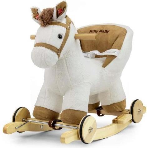 Produktbild Mally Schaukelpferd Polly weiss