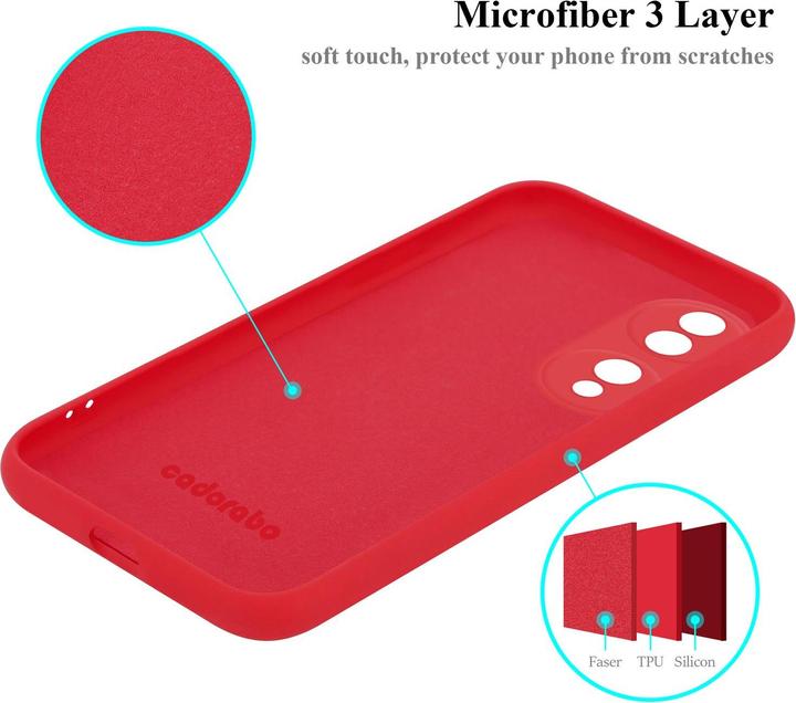 Immagine prodotto Cadorabo Custodia per Honor 70 TPU Liquid Silicone Case (LG F70)