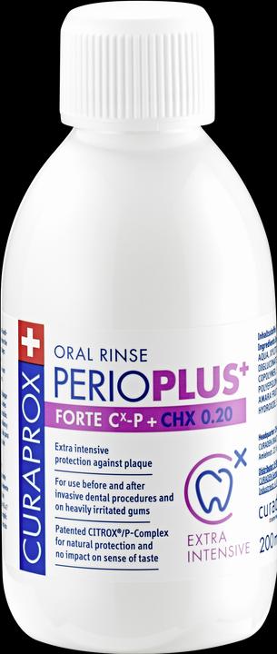 Curaprox Perio Plus Forte CHX 0,2 (200 ml, Bains de bouche)