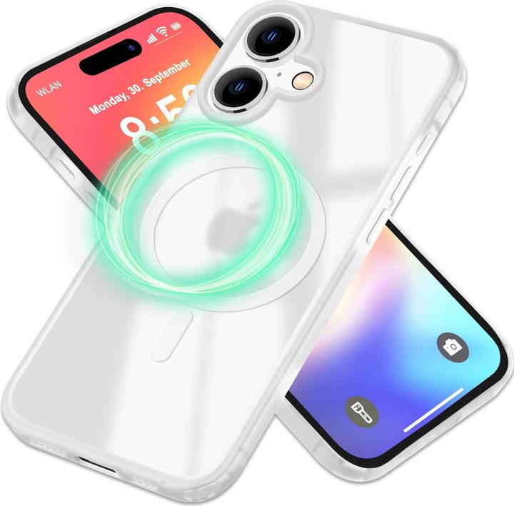 Actual product image Nalia Matte hybrid case with MagSafe function (Apple iPhone 16)