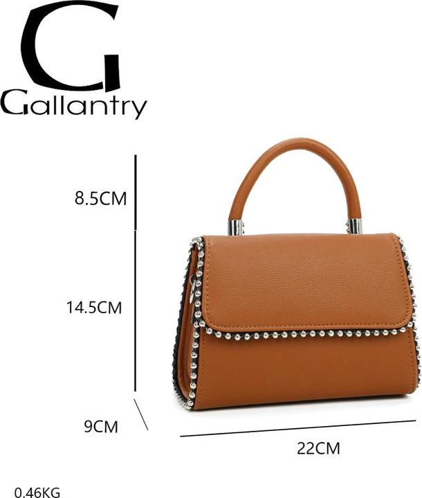 Image du produit Gallantry Sac à main Elegancy Clouté (15 l)