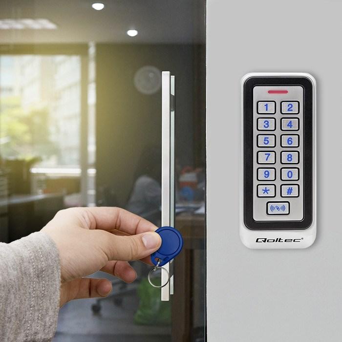 Produktbild Qoltec 52443 Code lock TRITON with RFID (Schlüsselkarte)