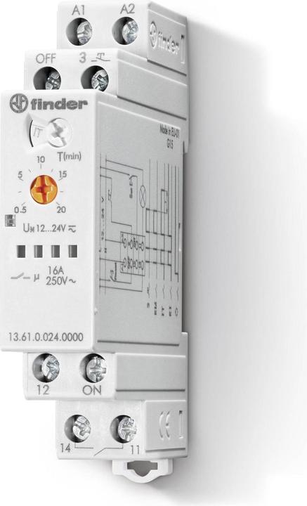 Finder elektronischer Schrittschalter Serie 13 16A Multifunktion