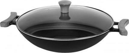 Produktbild Tavola Swiss Wok Asia Guss inkl. Glasdeckel, 36cm (Wok Pfanne)