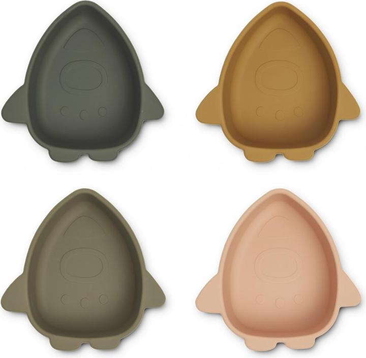 Image du produit Liewood Set de bols en silicone Fusées Iggy Multi Mix