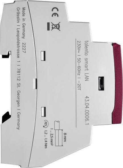 Immagine prodotto Grässlin Interfaccia AMD talento smart LAN, Bluetooth, 230V