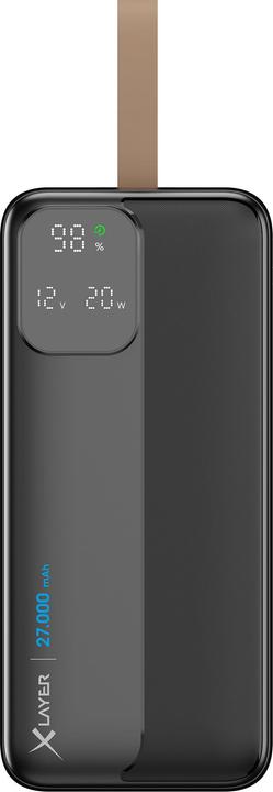 Produktbild Xlayer Rapid (27.000mAh) Powerbank schwarz (27000 mAh, 20 W, 99.90 Wh)