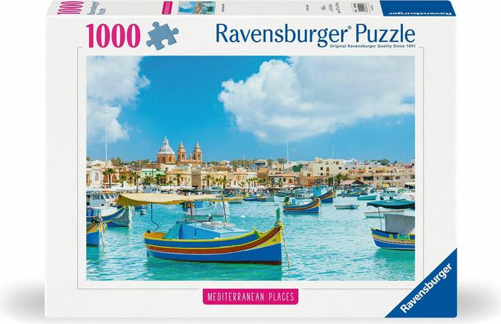 Productafbeelding Ravensburger Middellandse Zee Malta (1000 onderdelen)