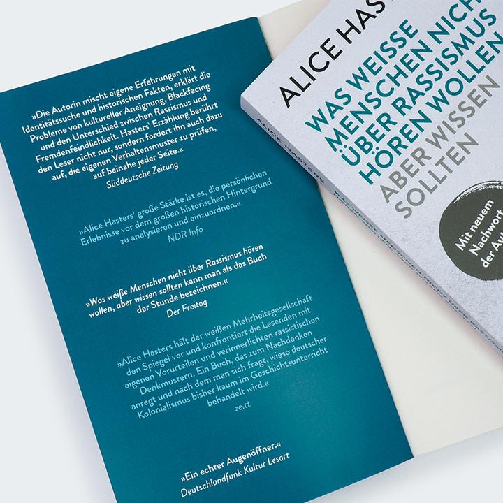 Produktbild Hanserblau Was weisse Menschen nicht über Rassismus hören wollen aber wissen sollten (Deutsch, Alice Hasters, 2024)