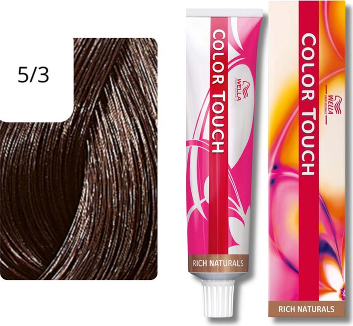 Produktbild Wella Color Touch Rich Naturals (5/3 hellbraun gold)