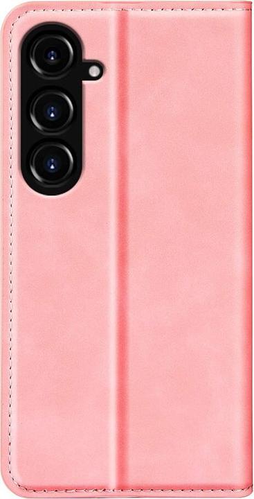 Actual product image Cover-Discount Galaxy S23 FE - Stand Flip Case Cover pink (Samsung Galaxy S23 FE)