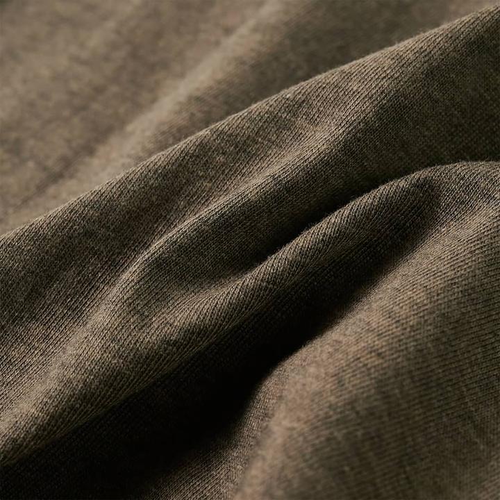 Immagine prodotto VidaXL Camicia da bambino a maniche lunghe Khaki Melange 128,Materiale: 80 (128)