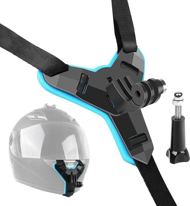 Actual product image Shoot GoPro motorbike helmet mount with quick-release fastener (Hero 9 Black, Hero 5 Black, Hero 6 Black, Hero 7 Black, Hero 11 Black, Hero 13 Black, Hero 10 Black, Hero 12 Black, Hero 8, Hero 4, Hero 3, Hero 2, Hero)
