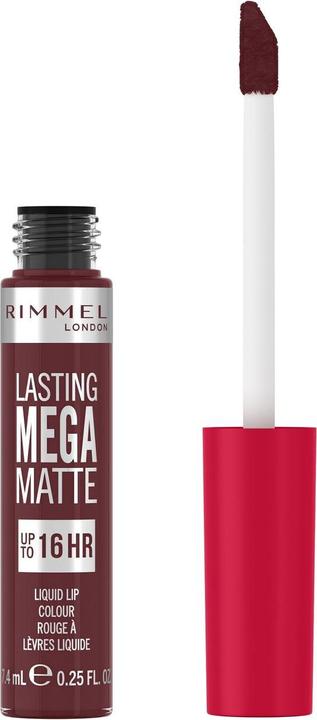 Actual product image Rimmel London Lasting Mega Matte Liquid Lip Colour (810 - Plum This Show)