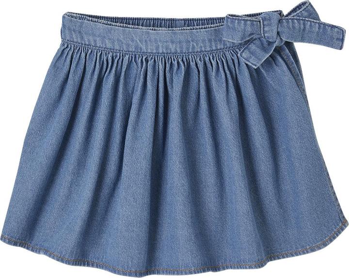 Vertbaudet Mädchen Skort aus leichtem Denim