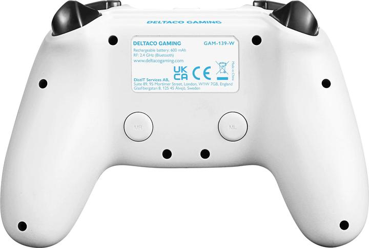 Image du produit Deltaco Gaming Wireless PS4 & PC Controller (PS4, Android, PC)