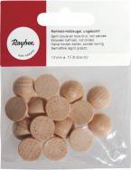 Produktbild Rayher Rohholz-Halbkugeln, ungebohrt, 15mm ø, 15 Stück