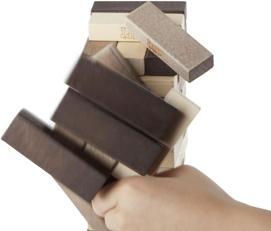 Produktbild Hasbro Gaming Jenga Game: Rustic Series Edition - Amazon Exclusive
