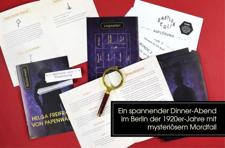 Produktbild Crime & Dine – Das Krimi-Dinner-Set: Friesenmord auf Sylt (Deutsch)