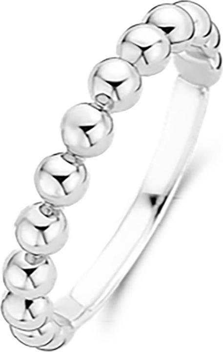 Ti Sento Milano Ring mit Kugelstruktur 12181SI (56, 925 Silber)