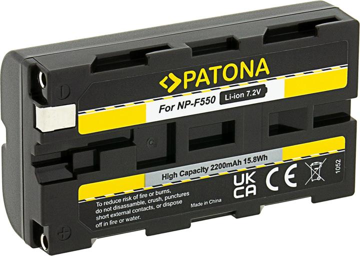 Image du produit Patona batterie f. Sony NP-F550 (Batterie de l'appareil photo)