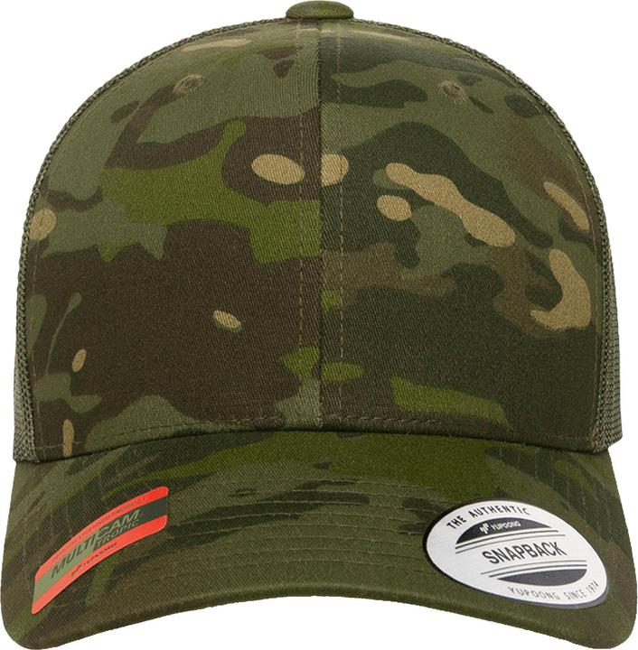 Produktbild Flexfit Multicam Retro Trucker Kappe (One Size)