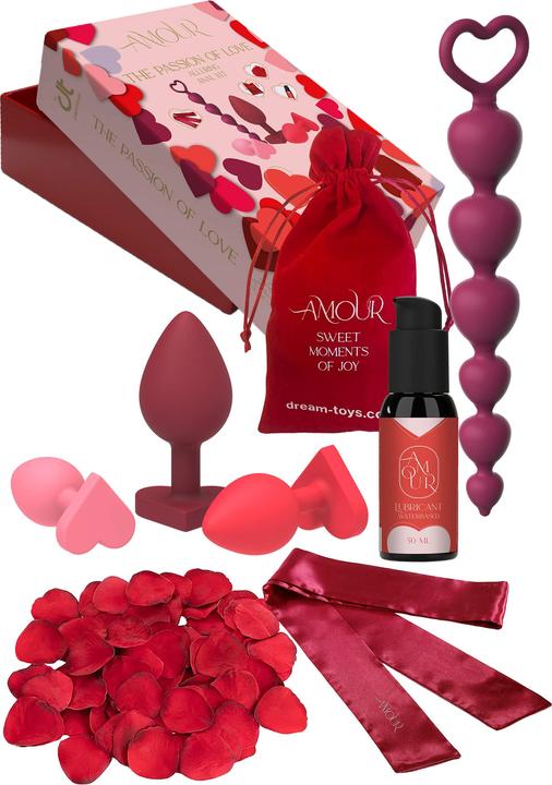 Actual product image Dream Toys Amour - The Passion of Love Alluring Anal Kit