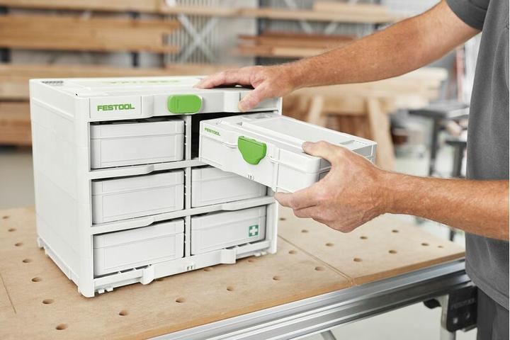 Actual product image Festool Systainer³ Rack SYS3-RK/6 M 337 set (6 pieces)
