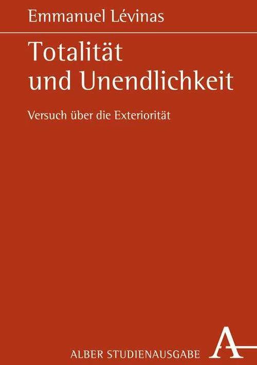 Immagine prodotto Totalität und Unendlichkeit (Tedesco, Emmanuel Lévinas, 2002)