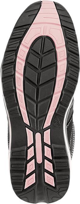 Actual product image Runnex Ladies S2 safety shoes "5280" LadyStar black size 40 (S2, 40)