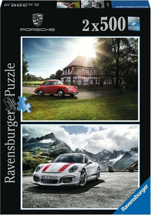 Produktbild Ravensburger Puzzle Porsche 356 und Porsche 911 2x500 Teile (500 Teile)