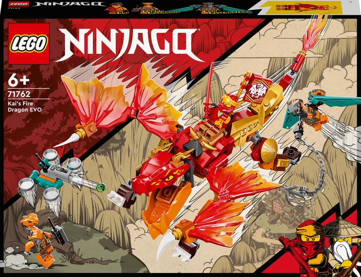 Actual product image LEGO Kai's Fire Dragon EVO (71762, LEGO Ninjago)