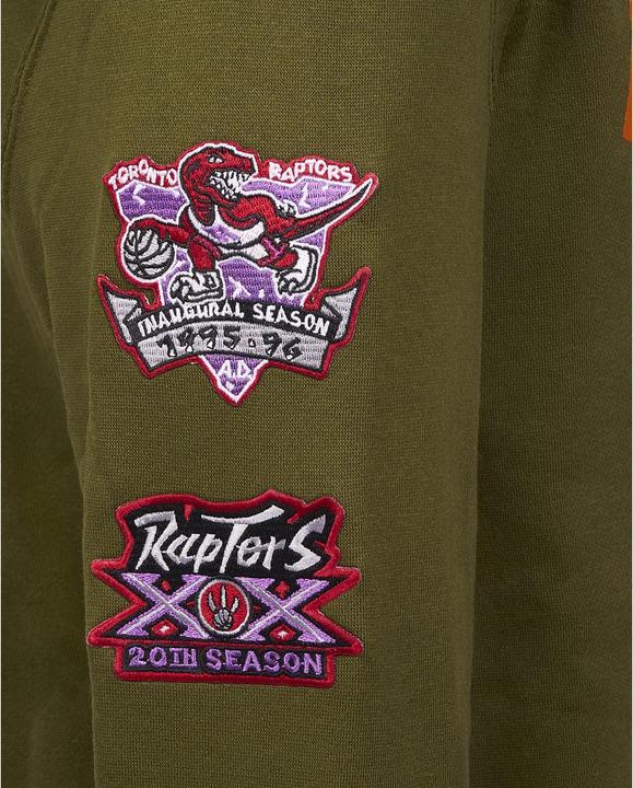 Immagine prodotto Mitchell & Ness Felpa con cappuccio in pile - FLIGHT Toronto Raptors - S (S)