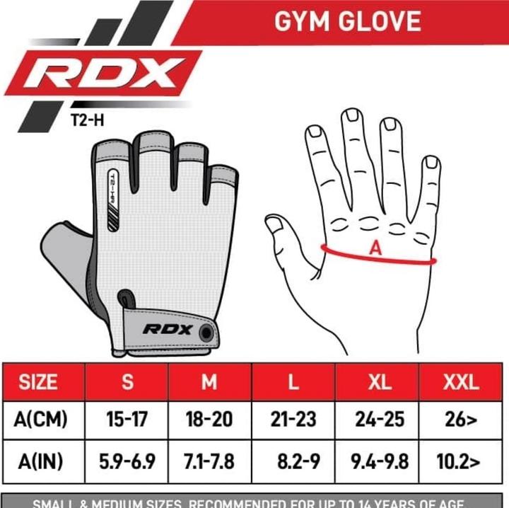 Actual product image Rdx Gym Training Gloves T2 Half Army Green-Xl (XL)