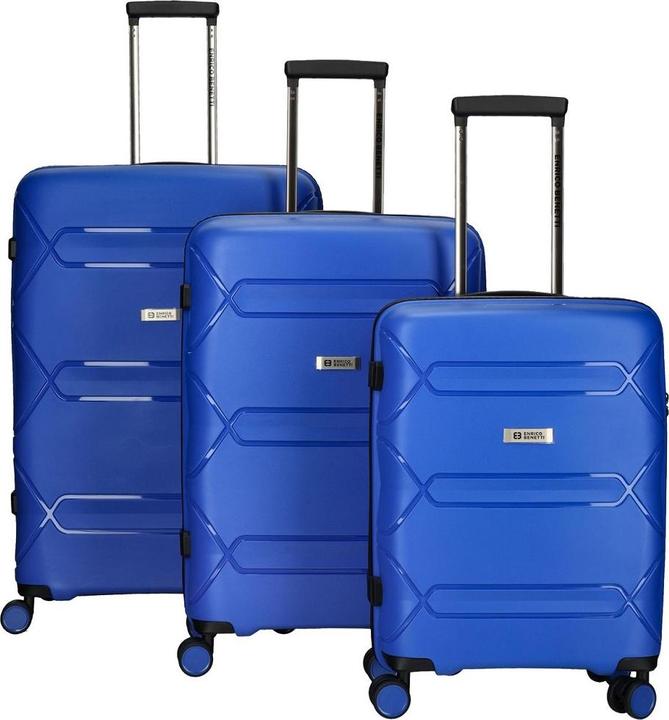 Enrico Benetti Kingston 3er Kofferset (93 l, L (90 - 115l))