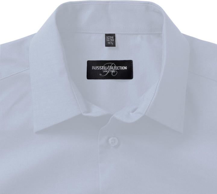 Produktbild Russell Collection Oxford Hemd Kurzarm pflegeleicht (37)