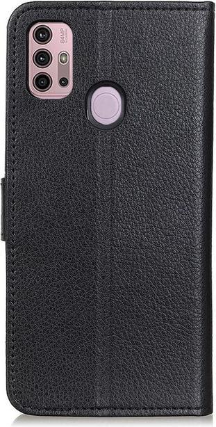 Produktbild MU Classic Litchi Leder Bookcover Series (Motorola Moto G30, Motorola Moto G10)
